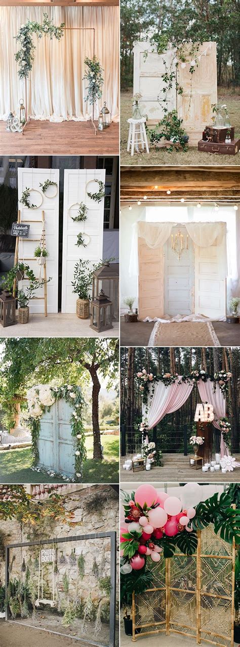 16 Amazing Wedding Photo Booth Backdrops For 2022 Trends