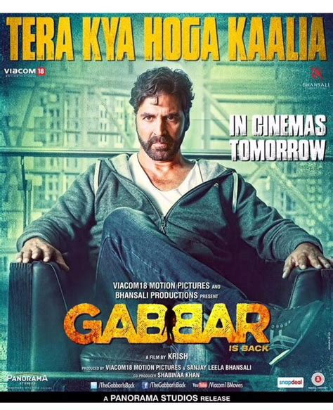 Gabbar Is Back Hindi Full Movie Download Gabbar Is Back Is A Movie