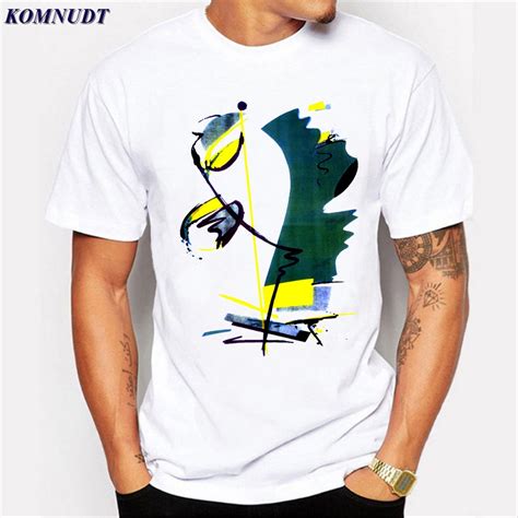 2018 Abstract Painting Art Work T Shirts Latest Style Brand New Fashion