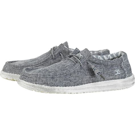 Check out our hey dude shoes selection for the very best in unique or custom, handmade pieces from our loafers shops. Hey Dude Wally Linen Shoes Iron - Sportique