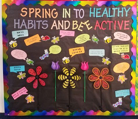 spring school nurse bulletin board spring schoolnurse bulletinboard healt… school nurse