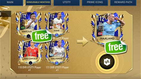 How To Get Haaland For Free Honourable Mentions Event In Fifa Mobile