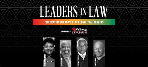 Sold Out Leaders In Law Celebrating Nevadas Black Legal Trailblazers