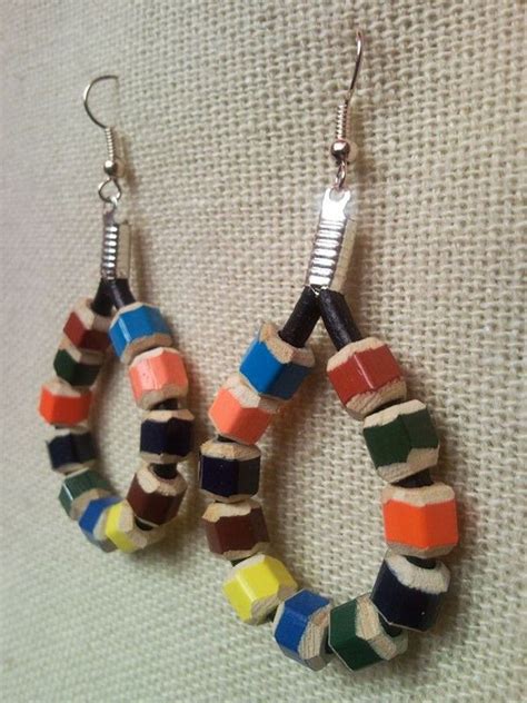 Upcycled Earring Ideas Upcycle Art Upcycle Earrings Recycled
