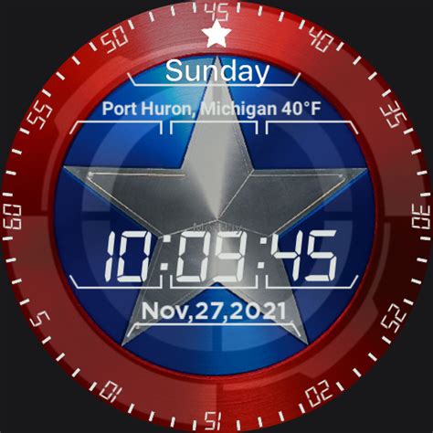 Captain America Copy • Watchmaker The Worlds Largest Watch Face Platform
