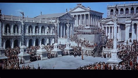 The Roman Forum The Fall Of The Roman Empire 1964 Epic Movie