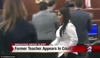 Ex Teacher Alexandria Vera Impregnated By Student Appears In Court