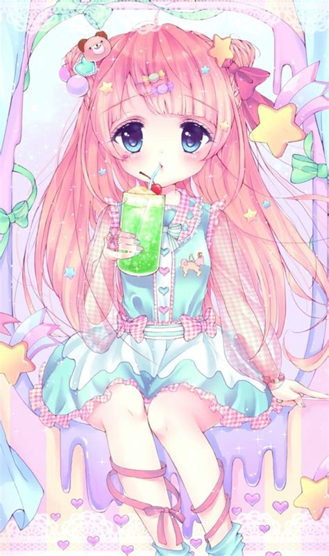Candy Sweets Girl Really Wish This Was Me Anime Baby Anime Chibi
