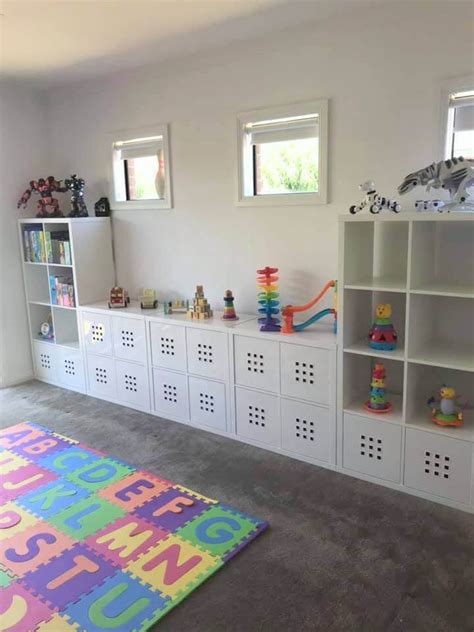 Kallax shelf unit, walnut effect light gray, 30 3/8x30 3/8. Q of the Week: Show me your IKEA kids room ideas - Home ...