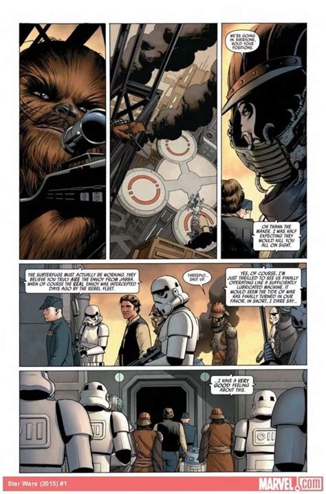 Marvel Comics Preview Star Wars By Jason Aaron And John Cassaday