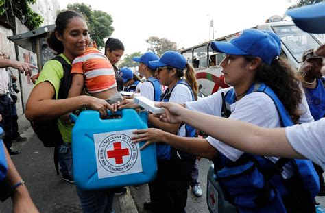 First Shipment Of Red Cross Humanitarian Aid Arrives In Venezuela Al