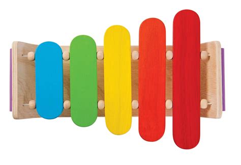 Oval Xylophone Eco Friendly Wooden Toy Plantoys