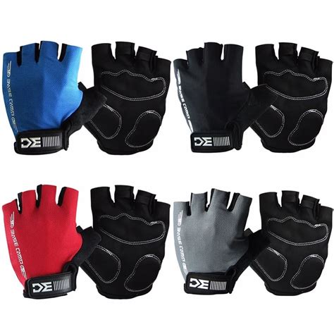 Buy Cycling Gloves Half Finger Men Breathable Bicycle