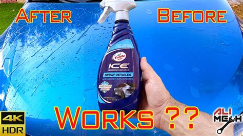 Does Turtle Wax Ice Detailer Spray Working How To Protect Car Paint