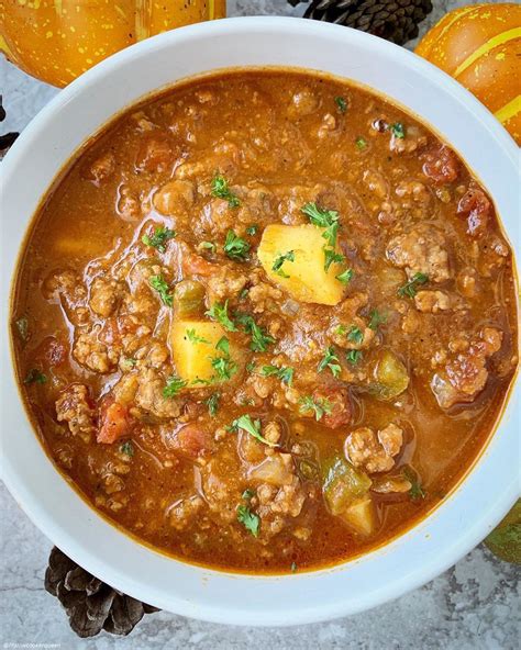 Recipe👇slow Cookerinstant Pot Pumpkin Chili Paleo Whole30 Home