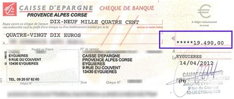 Chèque Français Encaissable à L étranger - Chèque infalsifiable : tisanes et cuisine plaisir