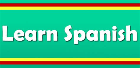 Learn Spanish For Beginners Uk Appstore For Android