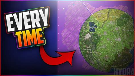 Know The Circle Location Every Time Fortnite Youtube