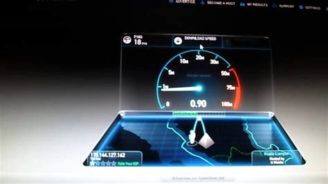 Testing your internet or wifi speeds is just a button click away, but before you do there are a few steps to keep in mind to ensure you get the best when performing the speed test be sure to connect your computer to your modem using an ethernet cable: TM Wifi Speed Test in Malaysia - YouTube