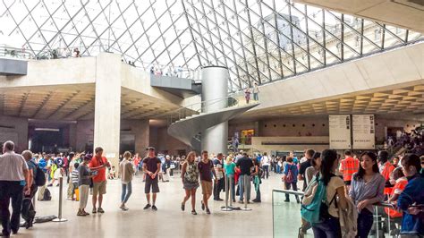 Underground Lobby Of The Louvre