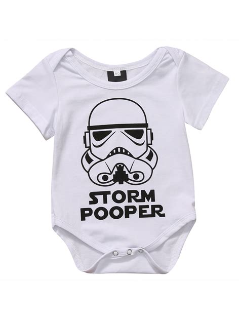 Newborn Star Wars Infant Baby Boy Bodysuit Romper Jumpsuit
