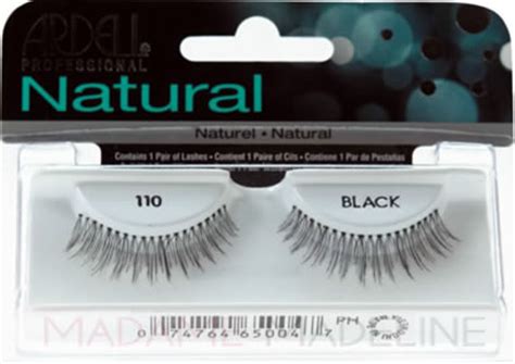 A pair of magnetic false lashes. Ardell Natural Eyelashes #110, Ardell Natural Eyelashes ...