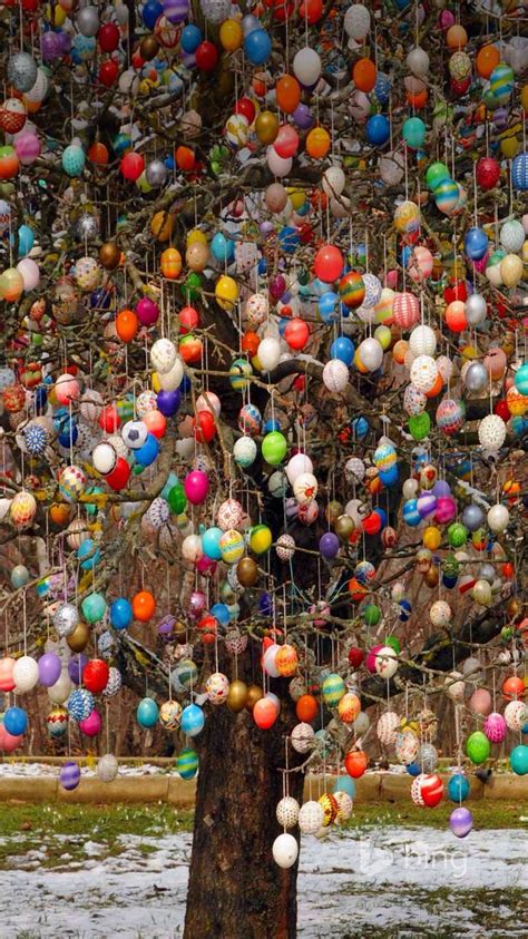 An Osterbaum Easter Tree In Saalfeld Germany Easter Holidays