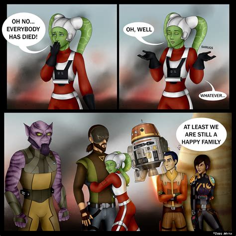 Happy Ending Star Wars Rebels Fan Artcomic By Aly En Art On