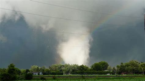 Rare Tornado Filmed Outside Chicago Cnn