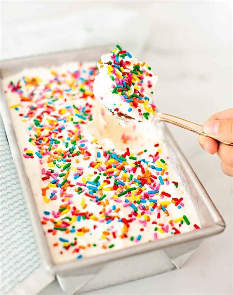 Sprinkles No Churn Ice Cream