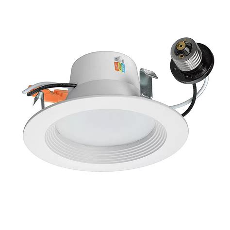 Commercial Electric 4 Inch Led Recessed Trim Downlight 625 Lumens