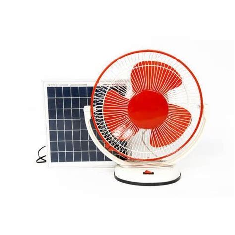 Plastic And Fibre 12 W Solar Table Fan At Rs 3900 In South 24 Parganas Id 19314132630