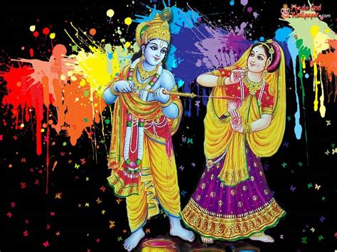 Hindu God Happy Holi Wishes Wallpapers Greetings Ecards Message