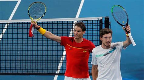 Atp Cup Rafa Nadal Recovers From Upset Loss To Help Spain Move Into