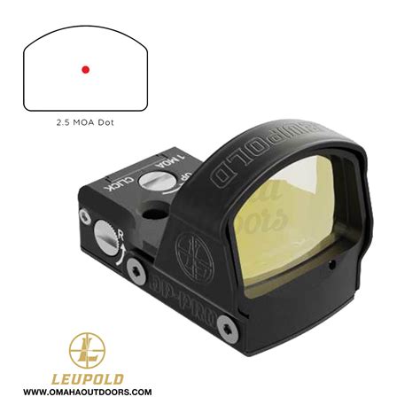 Maybe you would like to learn more about one of these? Leupold DeltaPoint Pro Red Dot Sight 2.5 MOA Reticle