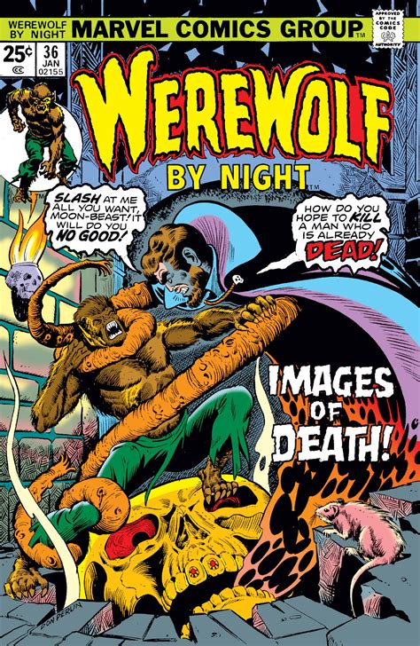 Werewolf By Night 1972 36 Comic Issues Marvel
