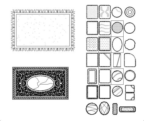 Carpet Gallery Autocad Blocks Collections】all Kinds Of Carpet Cad Bl