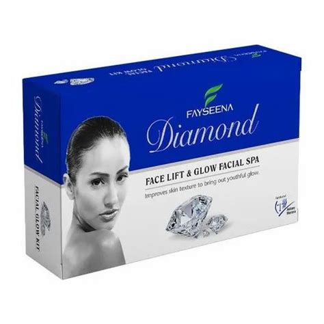 Fayseena Minerals Diamond Glow Facial Kit Packaging Size 100 G At Rs