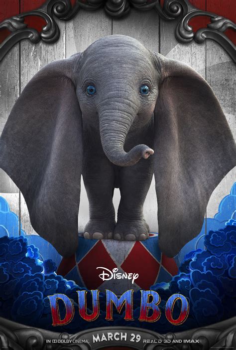 Action films dominate the big screen line up for 2019. New Dumbo Live Action Movie Posters Released! - AllEars.Net