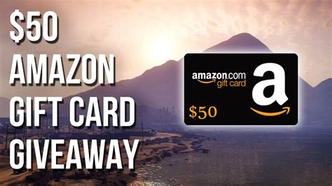 Physical gift cards & digital gift cards. $50 Amazon Gift Card Giveaway! Thank You Guys for Your Support! - YouTube