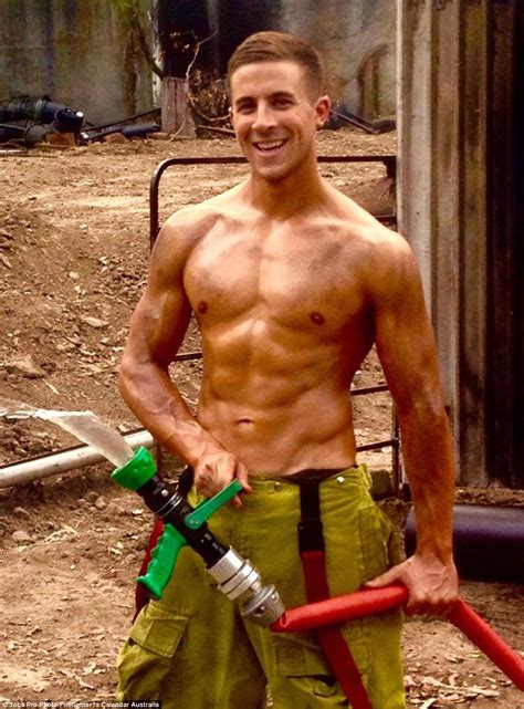 Firefighters Strip Off For 2017 Firefighter S Calendar Australia Daily Mail Online