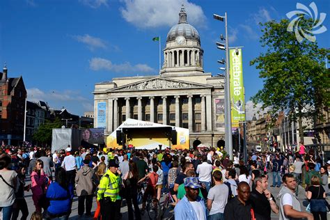 The Olympic Torch Comes To Nottingham Heart Internet Blog Focusing