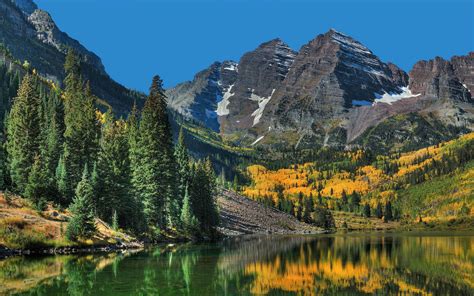 Free Download Mountain Valley Lake Pretty Scene Of Mountains Seen From