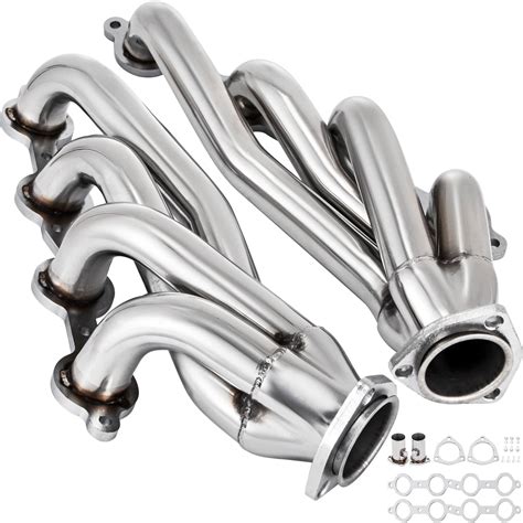 VEVOR Exhaust Header Set 1 3 4 Exhaust Turbo Headers Stainless Steel