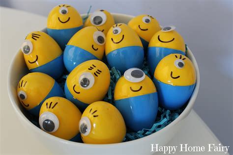 How To Make Minion Easter Eggs Happy Home Fairy