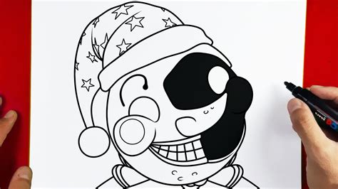 How To Draw Moondrop Security Breach Five Nights At Freddys