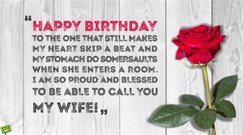 Make your husband or wife feel really special on this special day with any of the messages in this beautiful collection. Romantic Birthday Wishes For Wife | FrankSMS