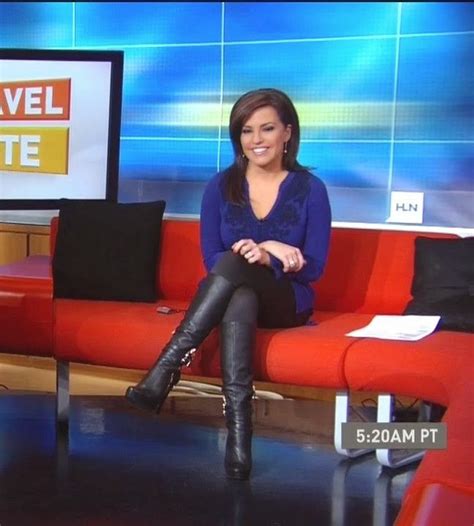 robin meade celebrity boots leather high heel boots black high boots