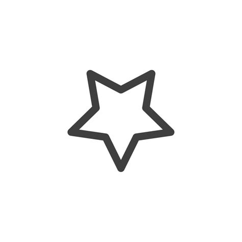 Vector Sign Of The Star Price Tag Symbol Is Isolated On A White