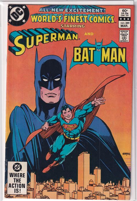 Worlds Finest Comics Superman And Batman 289 Slab City Comics